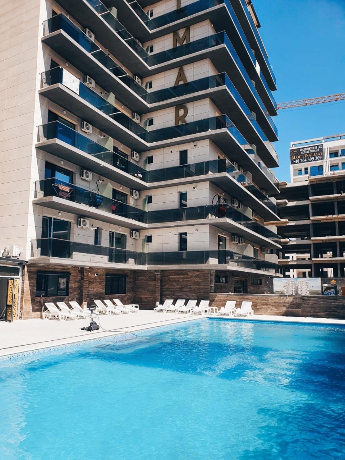 Apartament Studio Teo Blue In Mamaia Nord Năvodari المظهر الخارجي الصورة